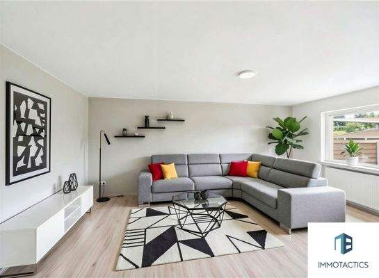 Wohnzimmer EG - Einrichtungsbeispiel