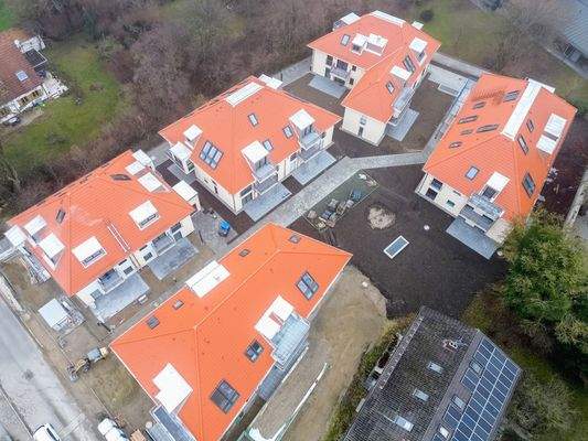 Ansicht Wohnanlage l Aktueller Baufortschritt