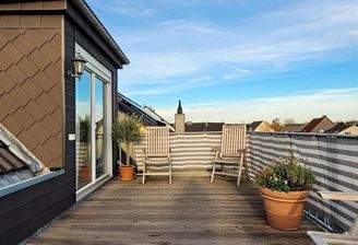 Dachterrasse Ost-Seite