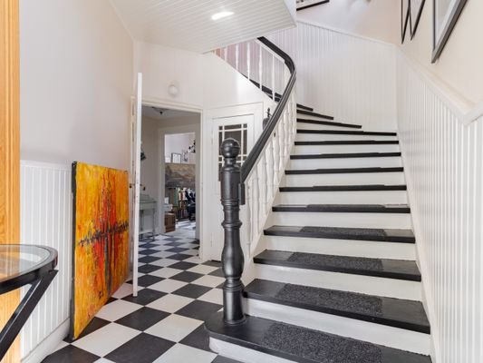 Treppe zum OG