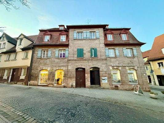 Ansicht Sandsteingebäude 