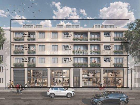 Golden Horn View Apartments Near Metro Station in Beyoglu