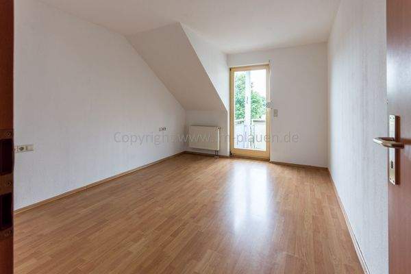 Schlafzimmer mit Balkon