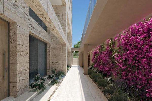 Kreta, Kissamos: Elegante Wohnung am Meer mit unverbautem Blick auf die Ägäis zu verkaufen