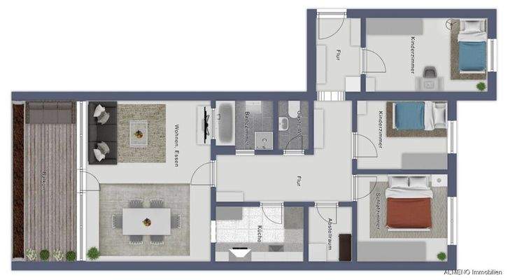 Viel Platz für meine liebe Familie!