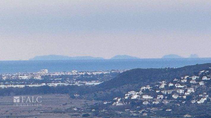 Blick bis nach Ibiza