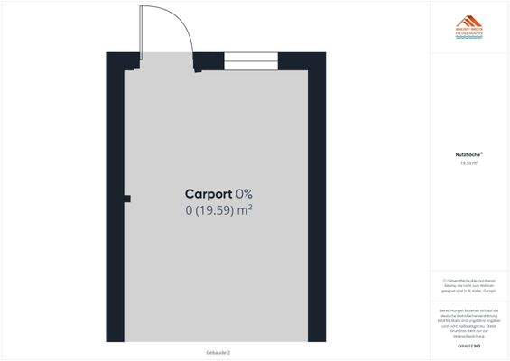 3 - Grundriss Carport