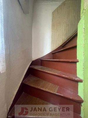 Aufgang zum Dachgeschoss