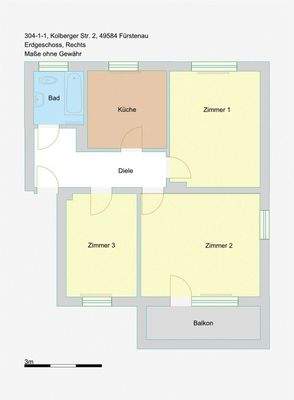 Grundriss Erdgeschosswohnung