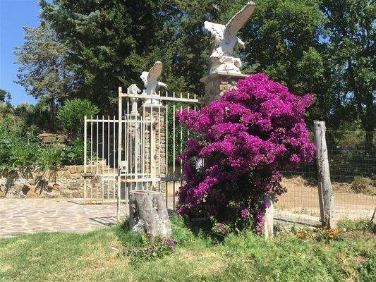 Eingangstor der Villa