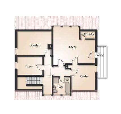 Grundriss Dachgeschoss