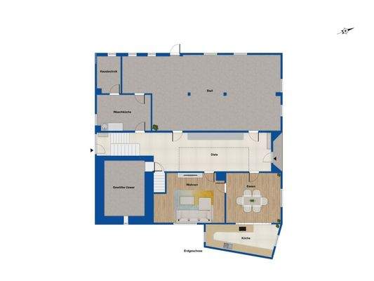 Grundriss Erdgeschoss