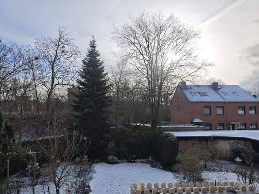 Aussicht vom Wohnzimmer 