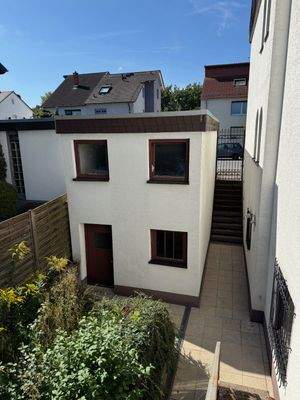 Garage Gartenansicht