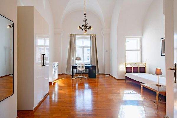 Rosenzimmer, Blick zum Garten