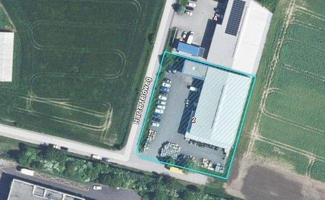 Orthofoto des Standortes