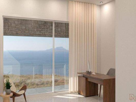 Kreta, Schisma Eloundas: Exklusives Grundstück mit Meerblick und Baugenehmigung zu verkaufen