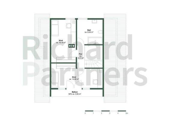 Grundriss Dachgeschoss