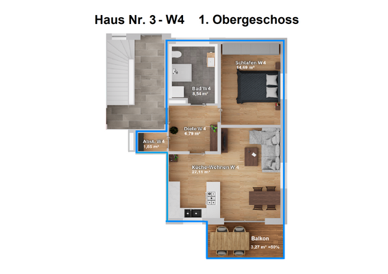 Haus Nr. 3 - Wohnung Nr. 4- 1. Obergeschoss.png