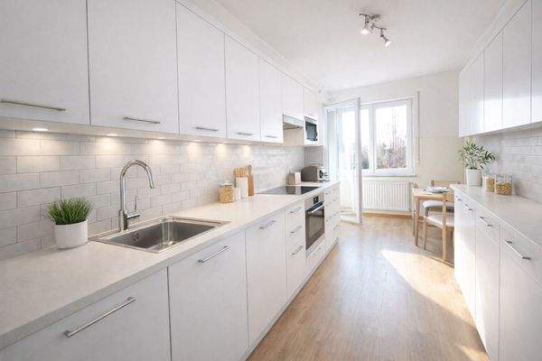 Visualisierung - Einrichtungsbeispiel moderne Einbauküche