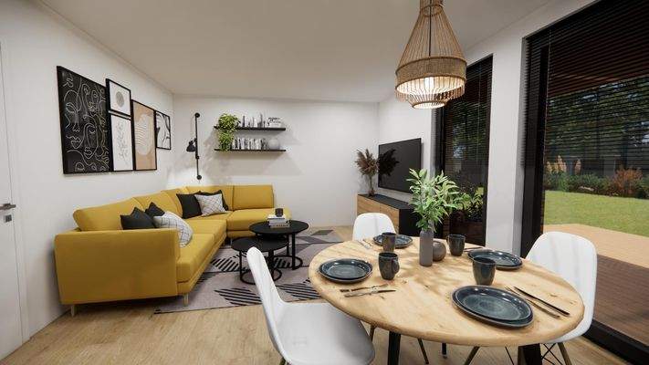 Wohn- und Essbereich