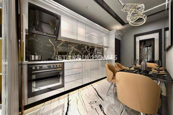 Flats with Smart Home System and Parking Lot in Eyüpsultan Istanbul