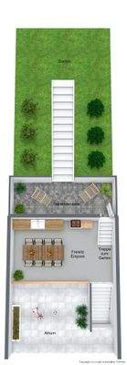 Grundriss-Freisitz Garten-3D