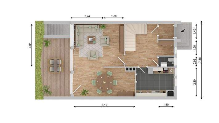 Grundriss Erdgeschoss