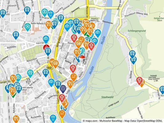 Geolyzer Kartenausschnitt
