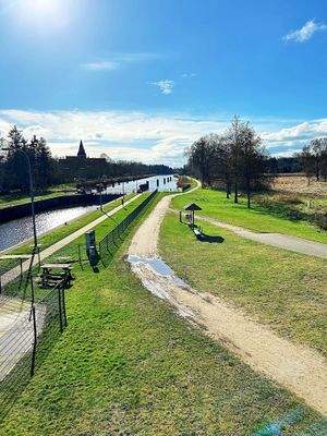 NKK - Spaziergang entlang des Elbe-Lübeck-Kanals.