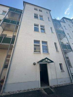 Rückseite Eingangsbereich