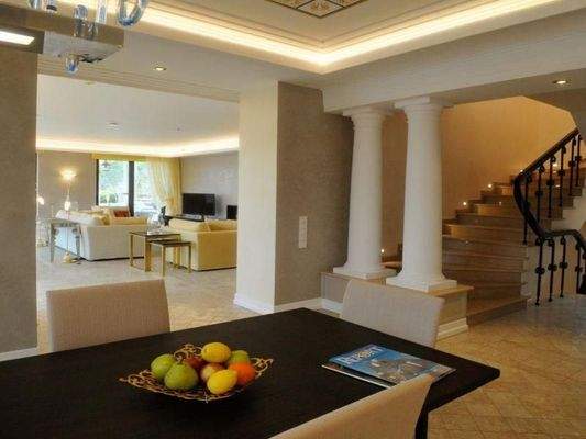 Kreta, Schisma Eloundas: Luxusvilla am Meer mit Pool, Gästehaus, Privatstrand und 5-Sterne-Hotelservice zu verkaufen