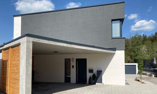 Carport &amp; Eingang