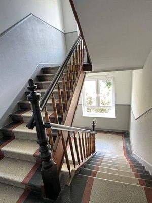 Renoviertes Treppenhaus