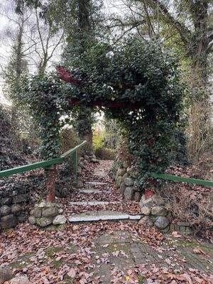 Durchgang zur Sitzecke