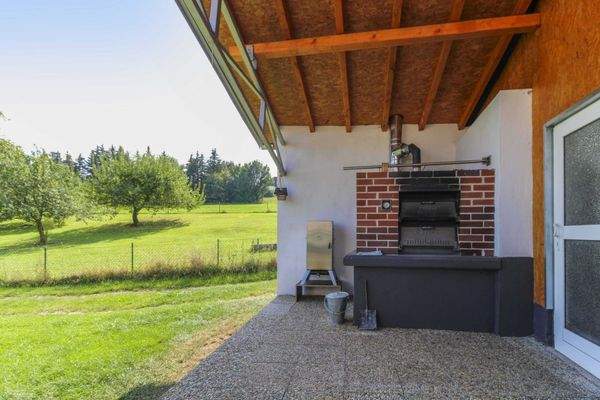 Terrasse mit Ofen Süd