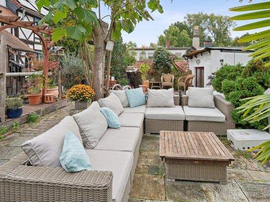 Garten zum entspannen 