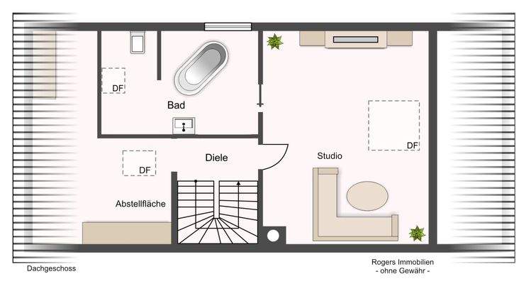 Grundriss Dachgeschoss