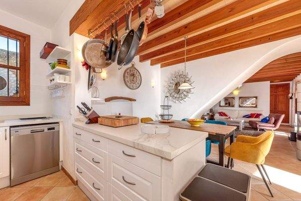 Moderne offene Küche