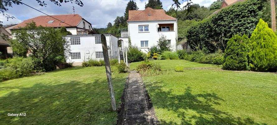 Haus Ansicht vom Garten