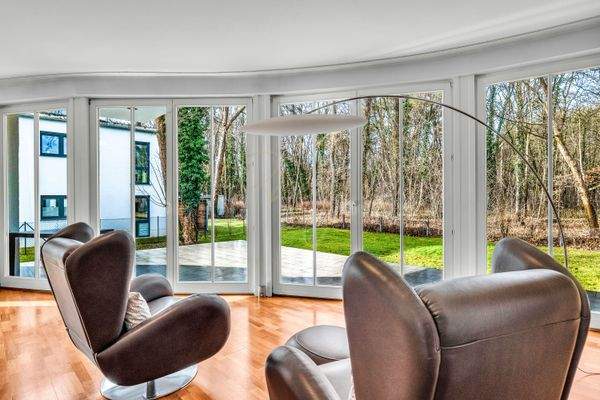 Blick auf den Garten