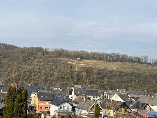 Ausblick Balkon Schlafzimmer