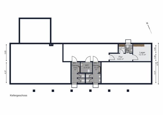 Grundriss Kellergeschoss