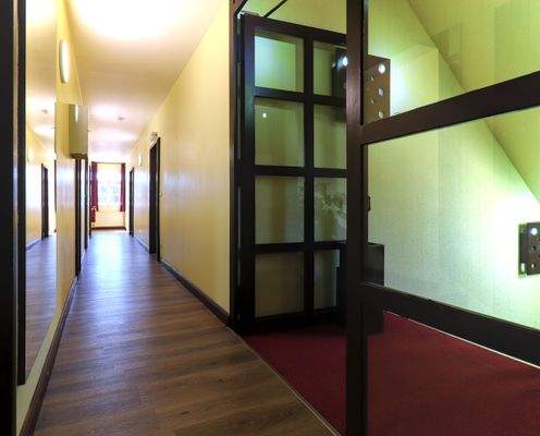 Flur zu den Zimmern