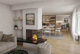 Animation Kaminzimmer