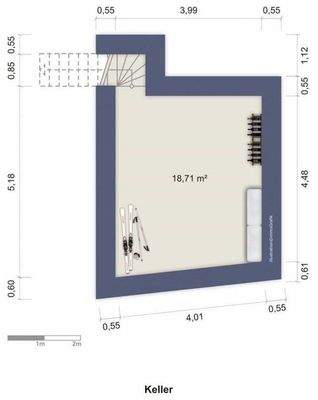 Grundriss Keller
