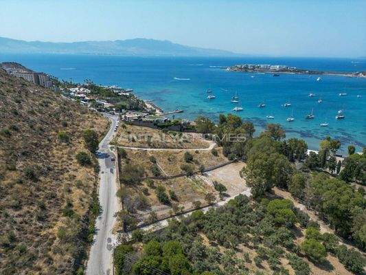 Elegant Apartments in a Project with Private Beach in Bodrum