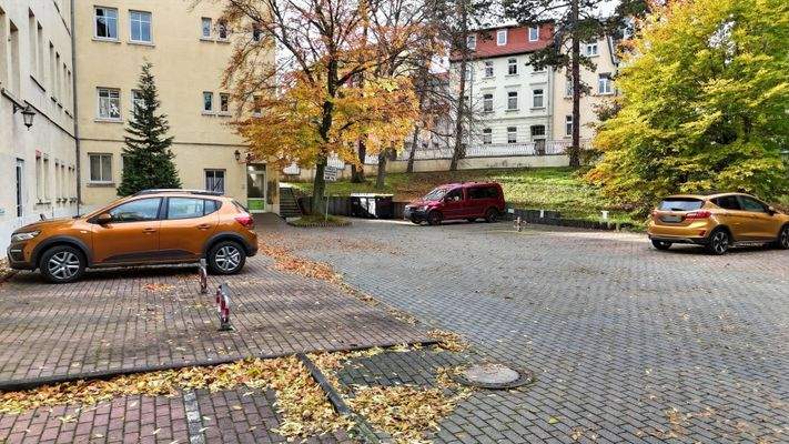 Hinterhof-Stellplätze