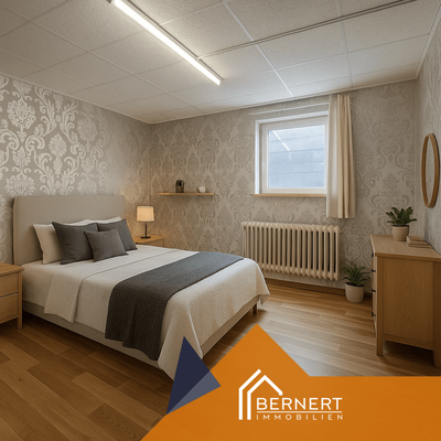 Gästezimmer KG visualisiert