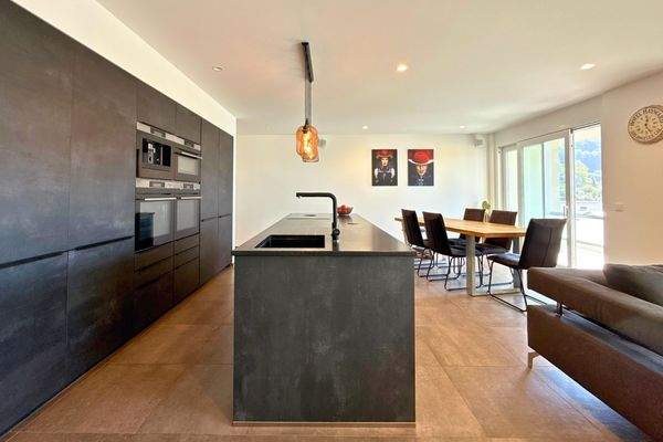 Designküche mit Insel